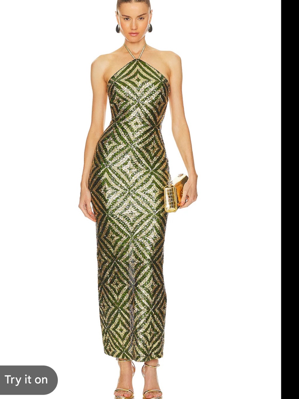 Isaura Sequin Maxi Dress Camila Coelho revolve gown sparkly evening gown gold